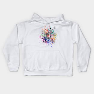 Watercolor Besiktas JK Kids Hoodie